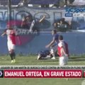 VIDEO: Kohutav õnnetus: Argentina jalgpallur sai mängus surmava peatrauma