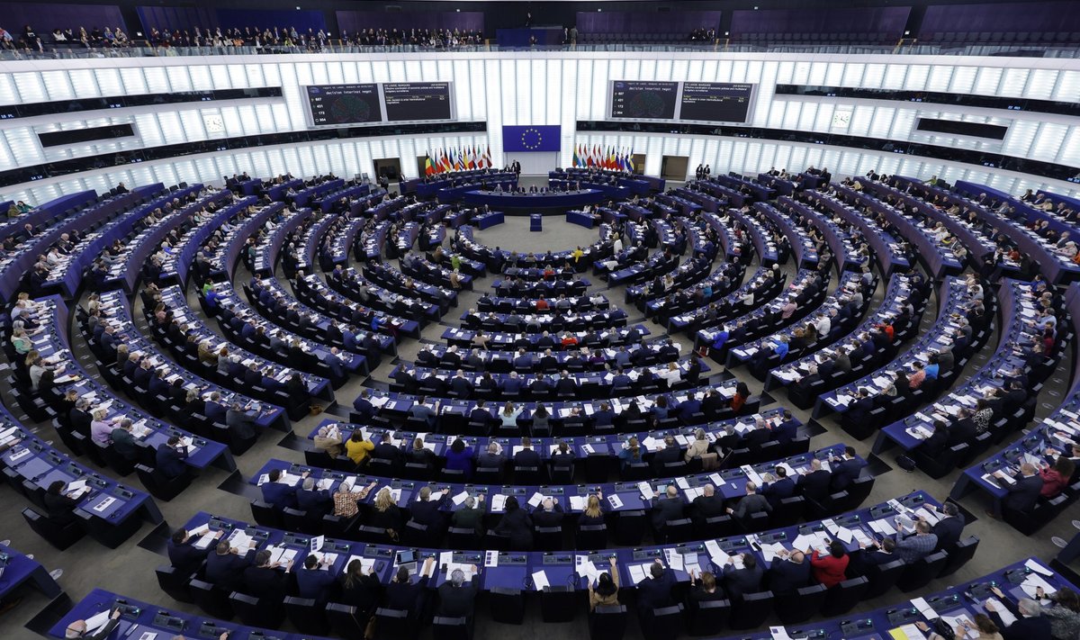 Euroopa Parlamendi istung Strasbourgis.