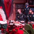 FOTOD | Ott Tänak külastas Lapimaa ralli eel jõuluvana