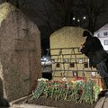 ФОТО И ВИДЕО | „Герои не умирают“. В Нарве почтили память Алексея Навального