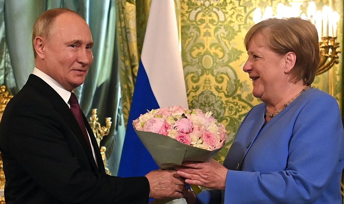 Lõviosa viimase paarikümne aastaga kujunenud suhetest on Venemaad juhtinud president Vladimir Putin ja Saksamaad nüüdseks ametist lahkunud liidukantsler Angela Merkel.