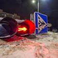 Foorid, piirded... Avariid nõuavad Tallinnalt 3000 eurot kuus liikluskorraldusvahendite remondiks