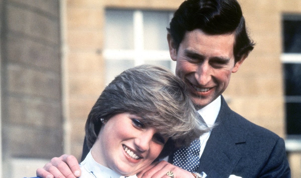 Diana ning Charles 1981. aasta veebruaris, mil nad teatasid oma kihlusest.