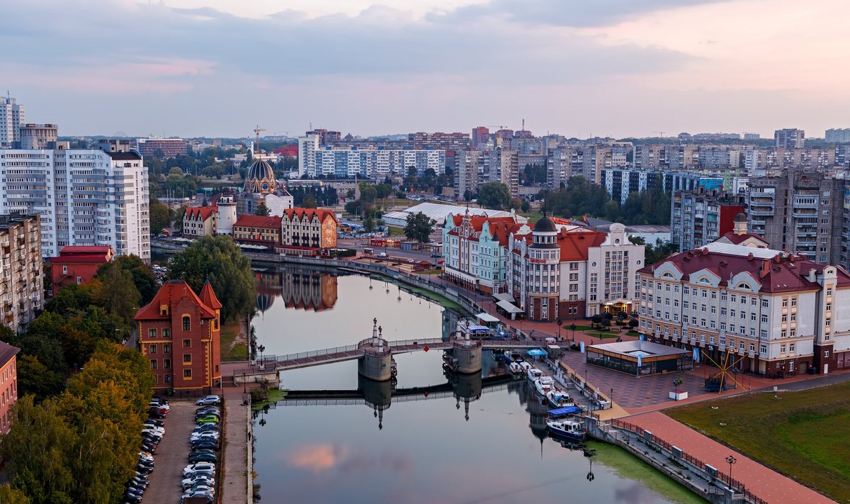 VENEMAA EUROOPAS: Vaade Pregolja jõele Kaliningradis.