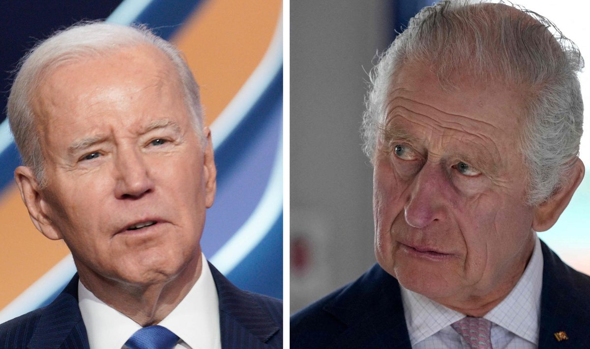 Joe Biden ja kuningas Charles III