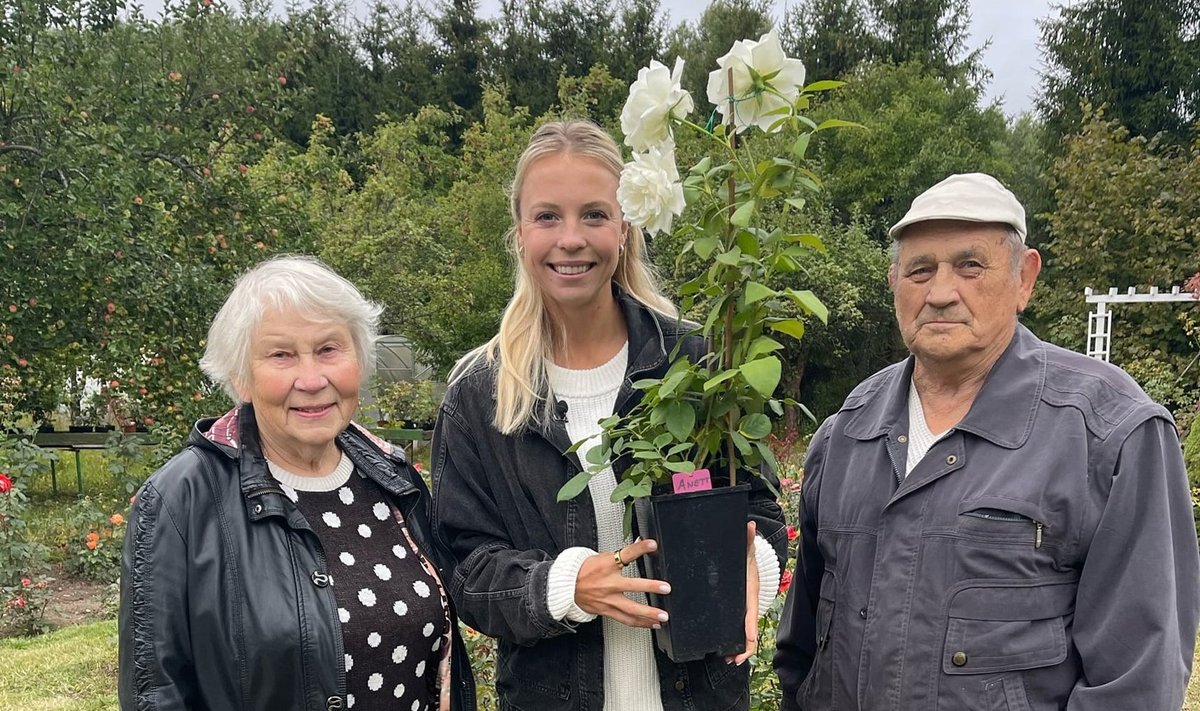Anett Kontaveit sai omanimelise roosi