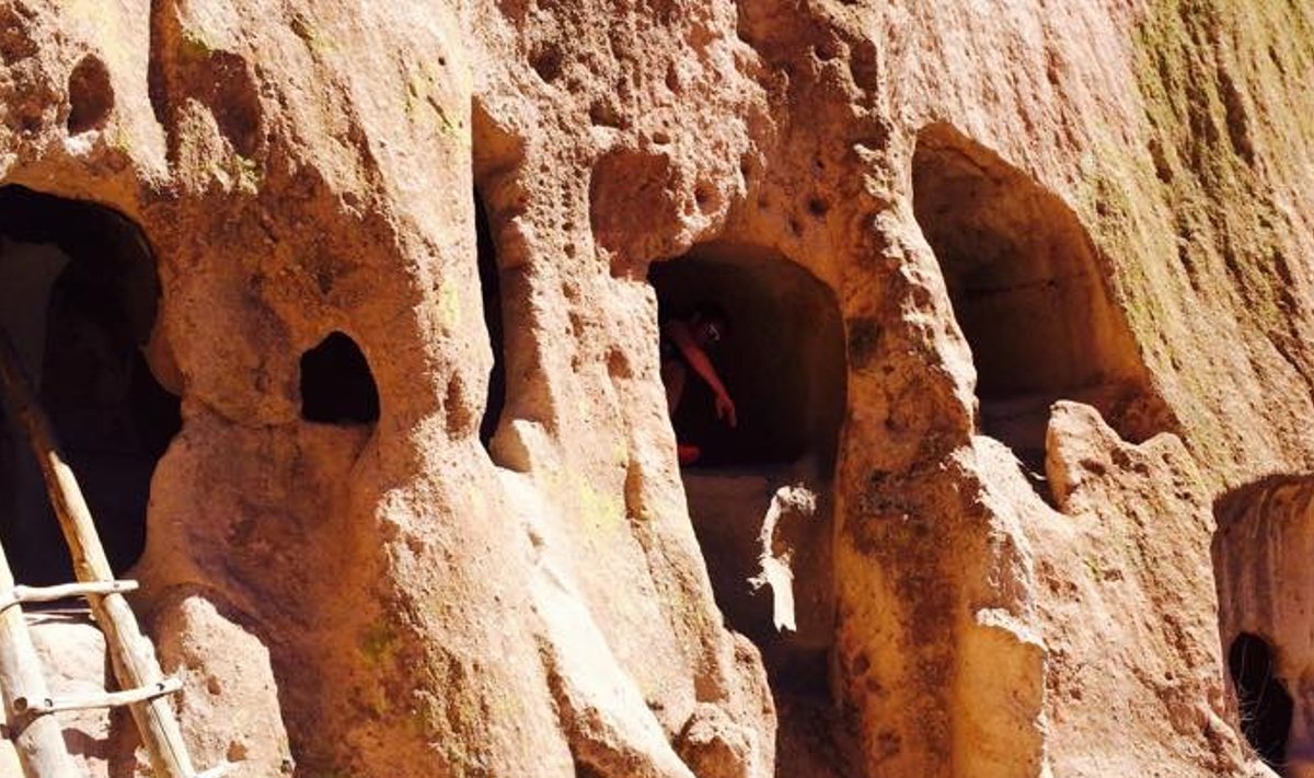 KALJUKORTERID: Indiaanikultuuride tuhande aasta tagune kõrgaeg on New Mexicos mitmel pool nähtav siiani.