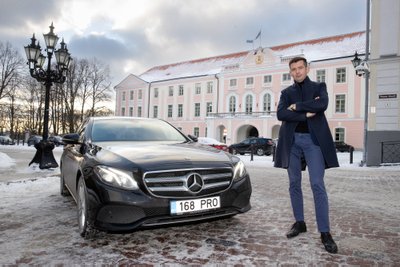 Martin Repinski ostis endale uueks taksoks Mercedes-Benz`i.