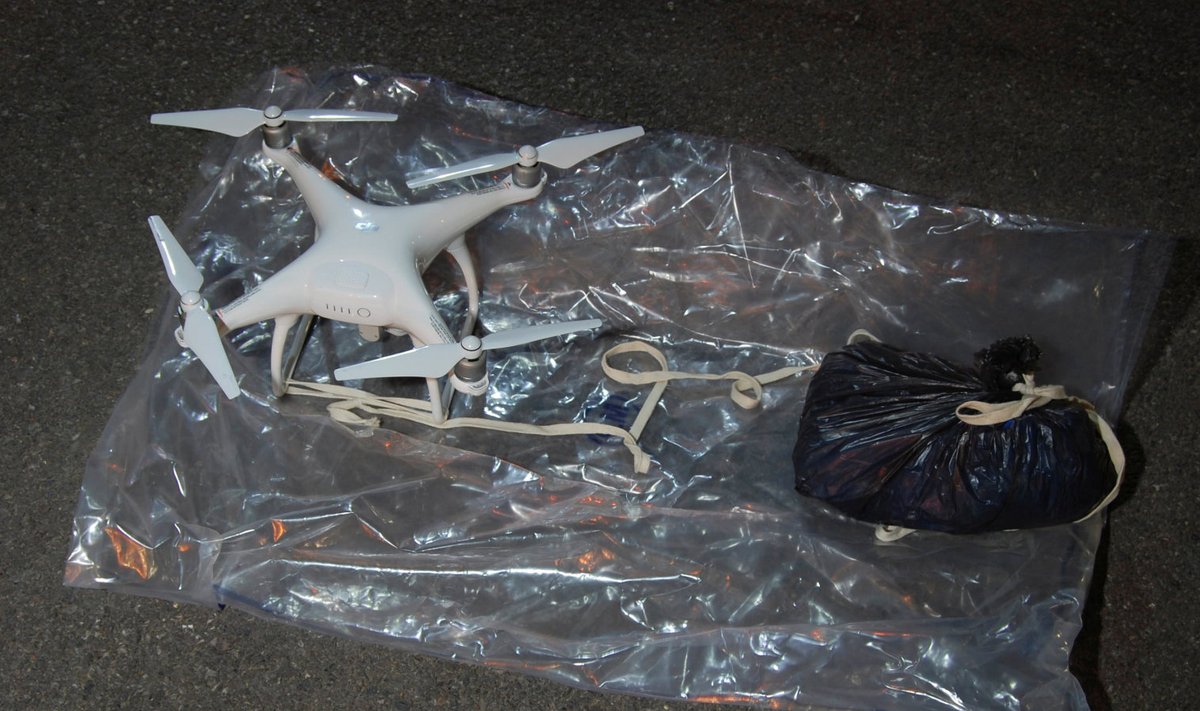 Londoni politsei poolt tabatud kuritegelik droon.