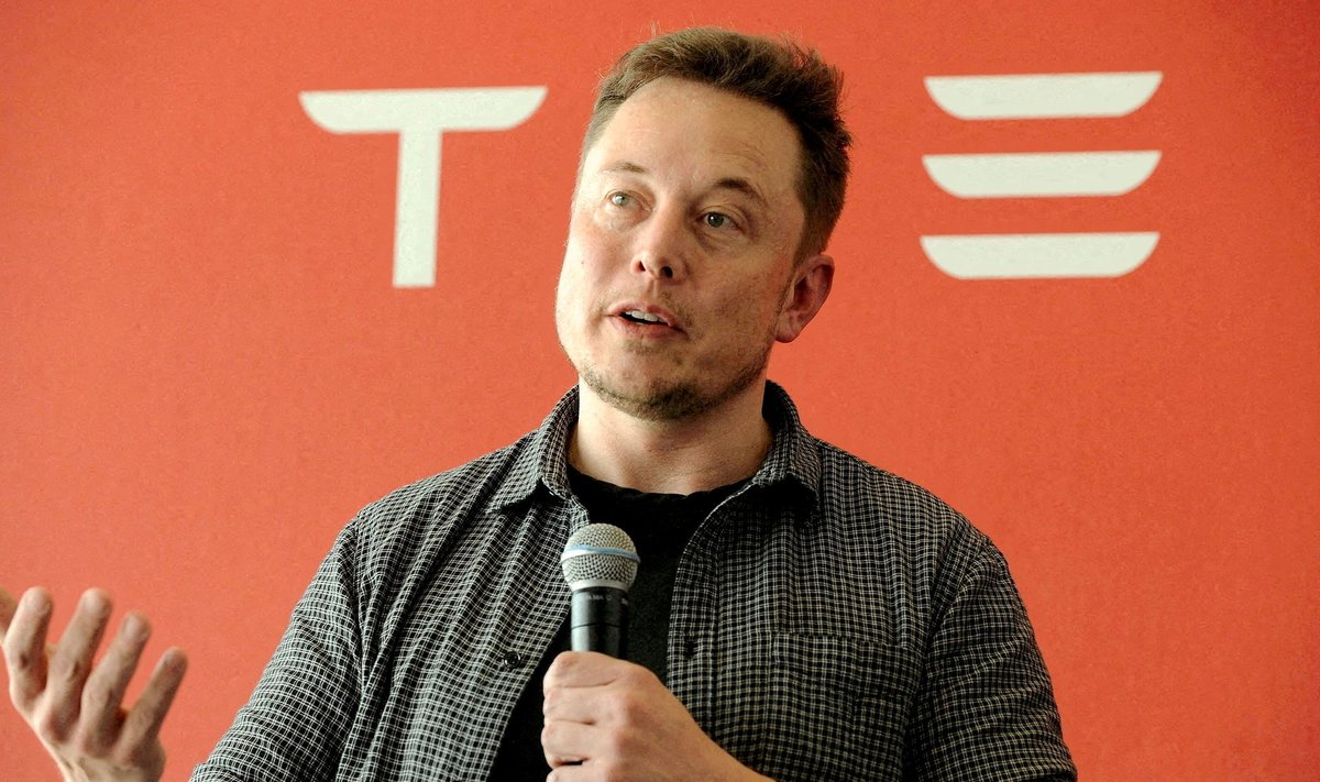 Tesla juht Elon Musk.