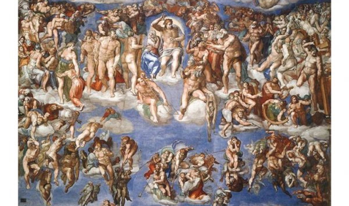 Michelangelo maal viimsest kohtupäevast
