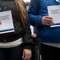 Сегодня у столичного представительства Минобра — акция против перевода русских гимназий на эстонский язык