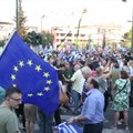 DELFI VIDEO KREEKAST: Ateena meeleavaldustel kõlasid protestilaulud valjemalt kui “Ood rõõmule”