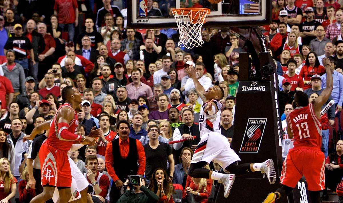 NBA: Playoffs-Houston Rockets at Portland Trail Blazers