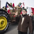 „See on Kremli kaval plaan.“ Poola talunikud blokeerivad nädalaks Poola-Leedu piiripunkti