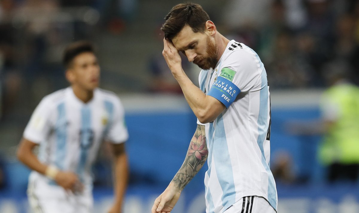 Lionel Messil ja Argentinal on kõvasti mõtlemisainet
