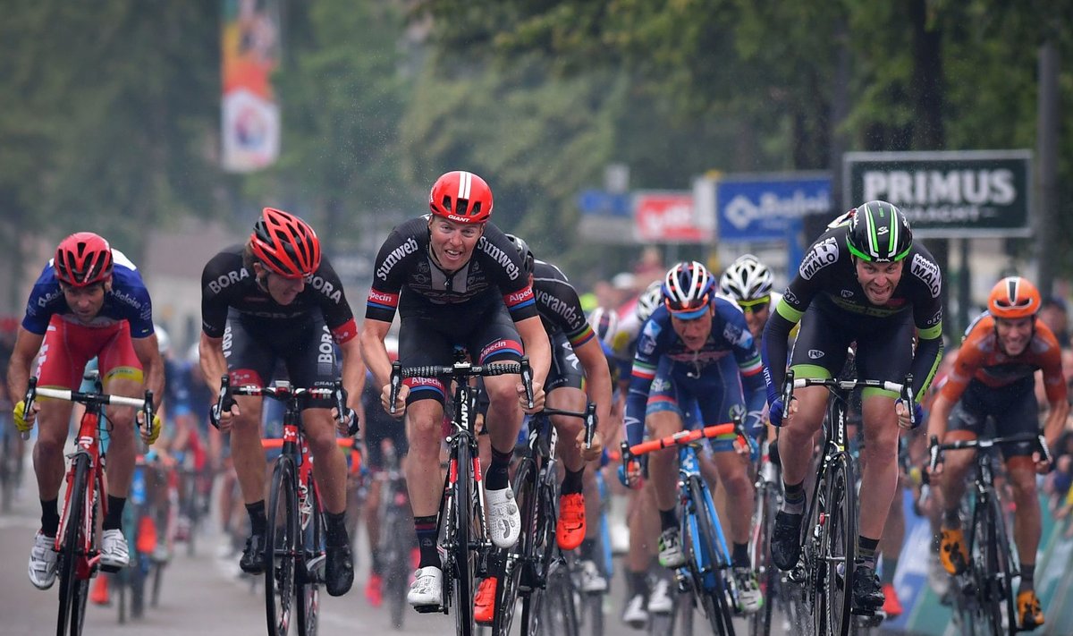 Belgia velotuuri tänase viimase etapi finiš.