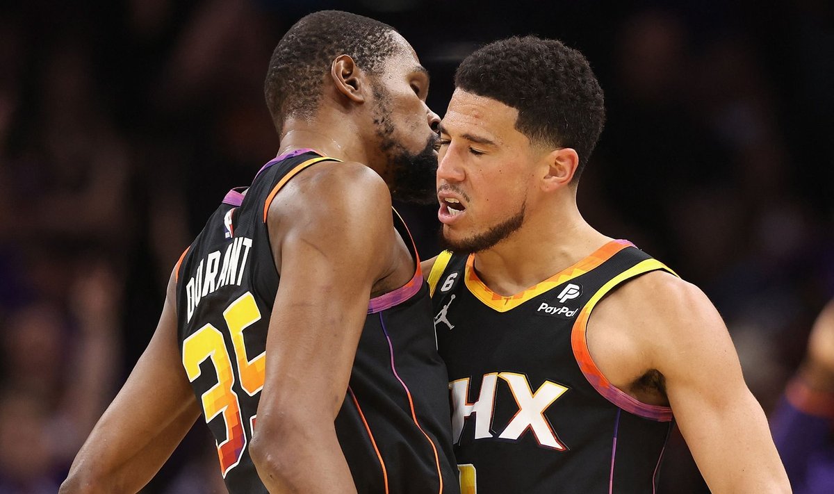 Kevin Durant ja Devin Booker