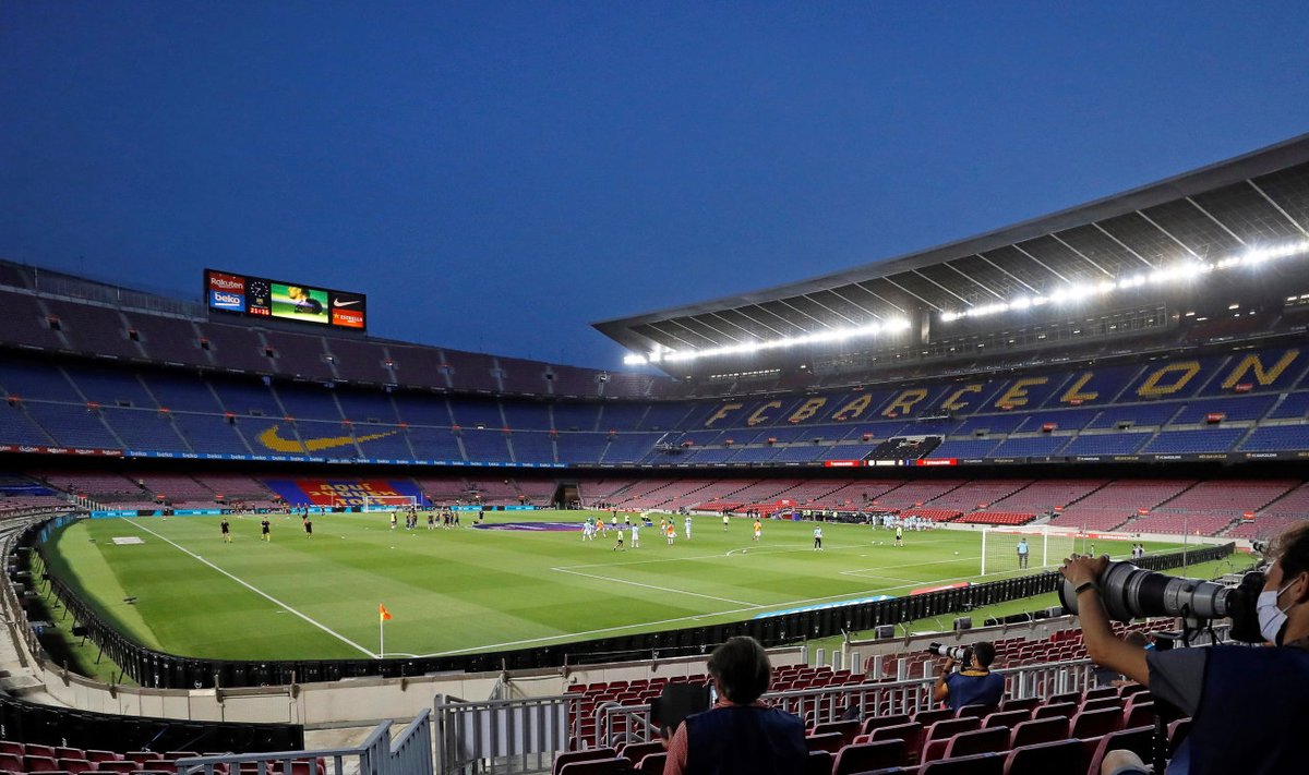 Barcelona kodustaadion Camp Nou