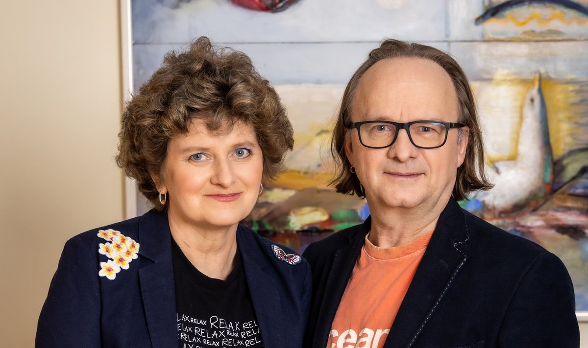 Meremaiad rändurid ja kollektsionäärid Maris ja Tiit Pruuli.