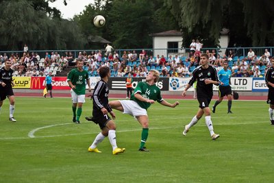 Pilt Levadia - Flora mängust, mis meelitas 2010. aastal Kadrioru staadionile 3250 pealtvaatajat.