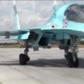 VIDEO: Ukraina piiri lähedasse Vene lennubaasi saabusid uued ründelennukid Su-34