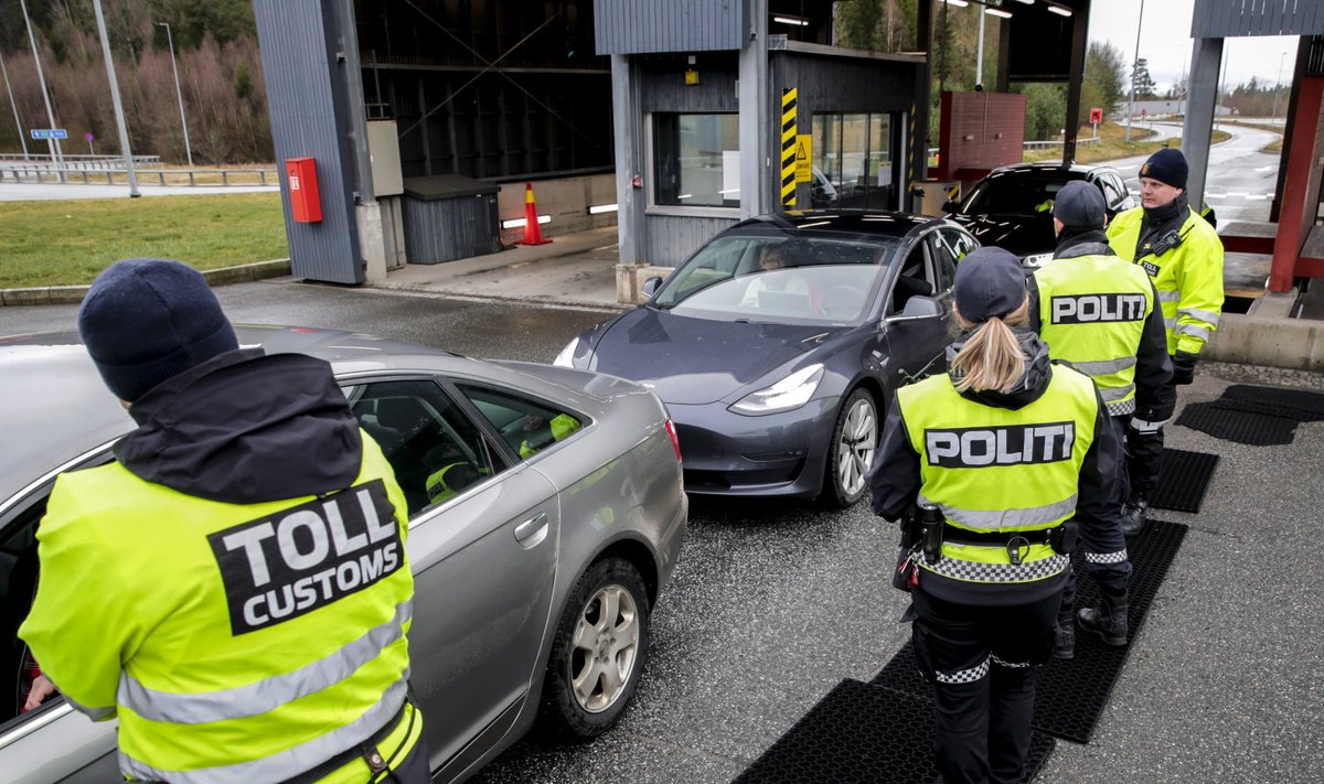Dokumentide kontroll Rootsi-Norra piiril