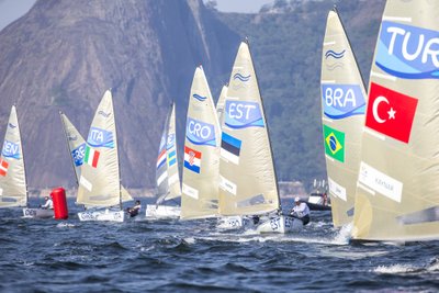 Rio de Janeiro olümpia purjetamise teine päev