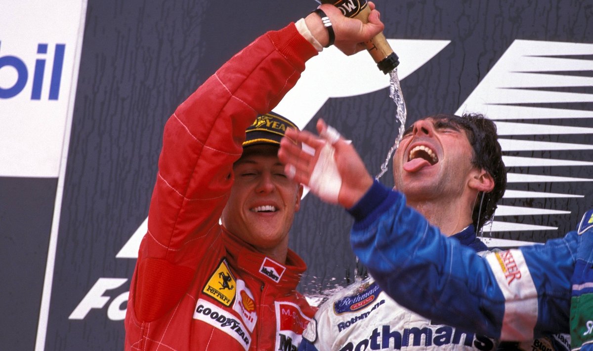Michael Schumacher ja Damon Hill