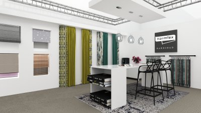 HarmTex Design tuleval messil Interjöör 2019, sisekujundajad Airita Aim, Gea Grents, Palazzo Interiors OÜ.