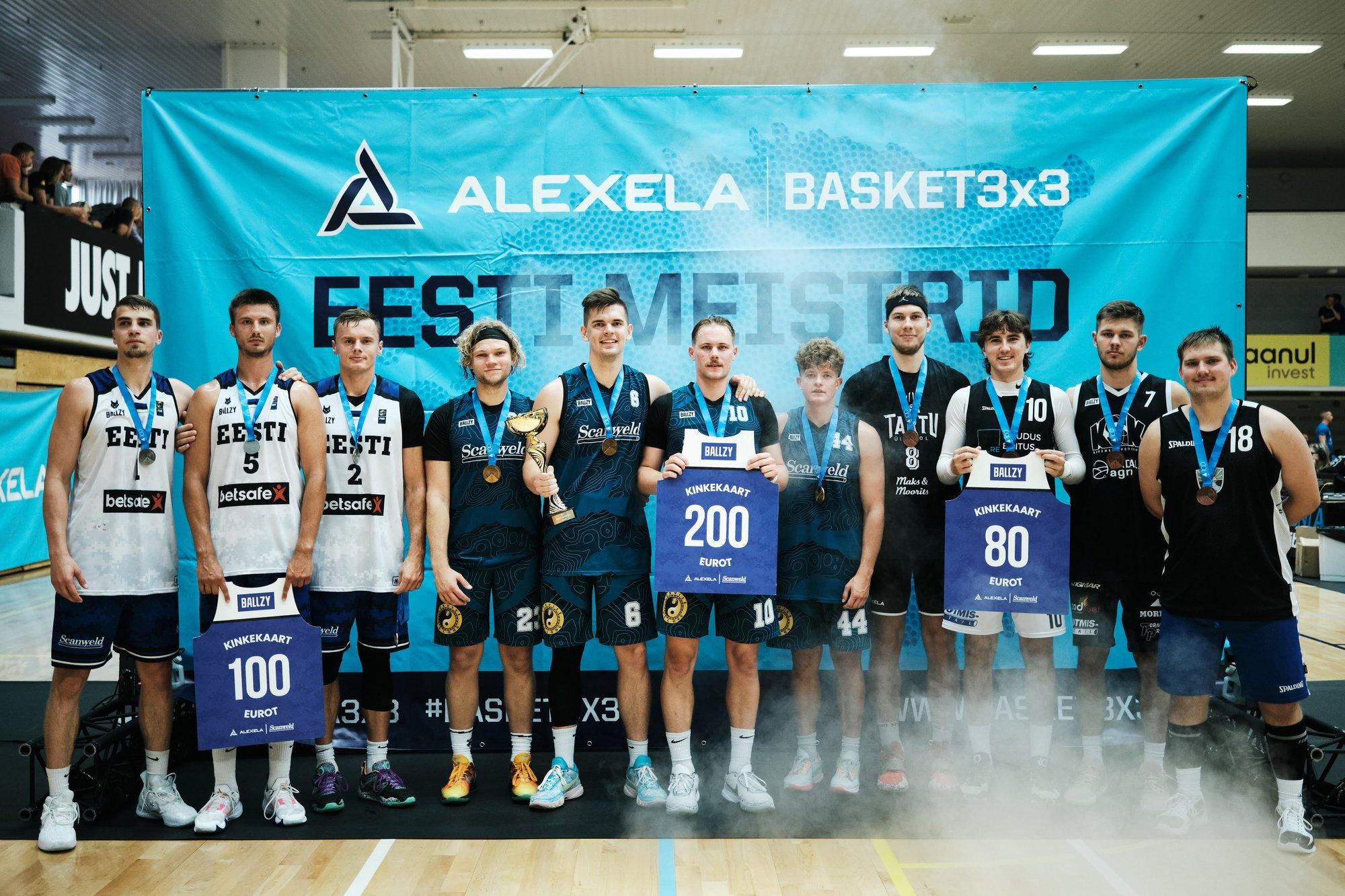 TalTechi Spordihoones Selgusid Eesti Meistrid 3x3 Korvpallis - Delfi Sport