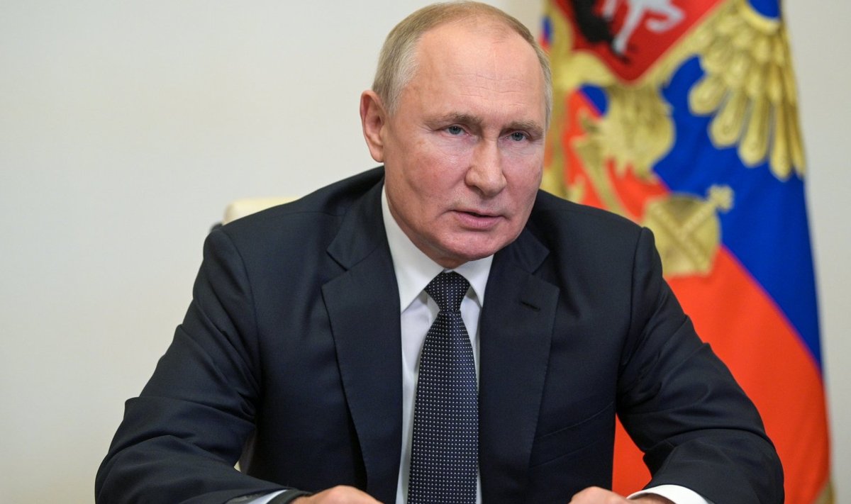 Putin videokonverentsil eile, 17. septembril.