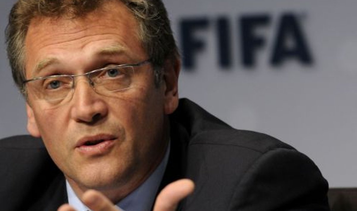FIFA peasekretär Jerome Valcke