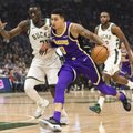 VIDEO | Milwaukee liigub jõuliselt põhiturniiri võidu suunas, läinud ööl kukutati LA Lakers
