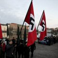 В Хельсинки в День независимости Финляндии прошло шествие ультраправых радикалов и неонацистов с нацистскими флагами