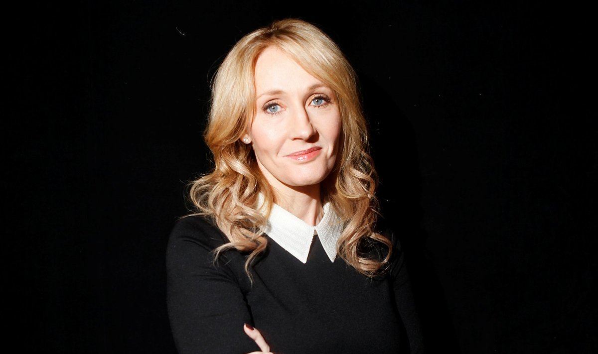 FILE PHOTO: Author Rowling poses for a portrait while publicizing her adult fiction book "The Casual Vacancy" in New York