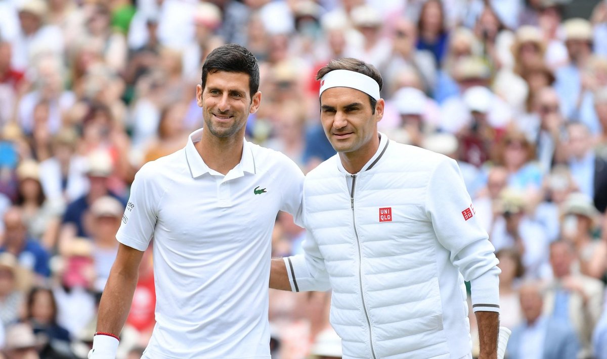 Djokovic ja Federer kohtusid tänavu Wimbledoni finaalis, mille Djokovic viienda seti seisuga 13:12 (7:3) võitis.