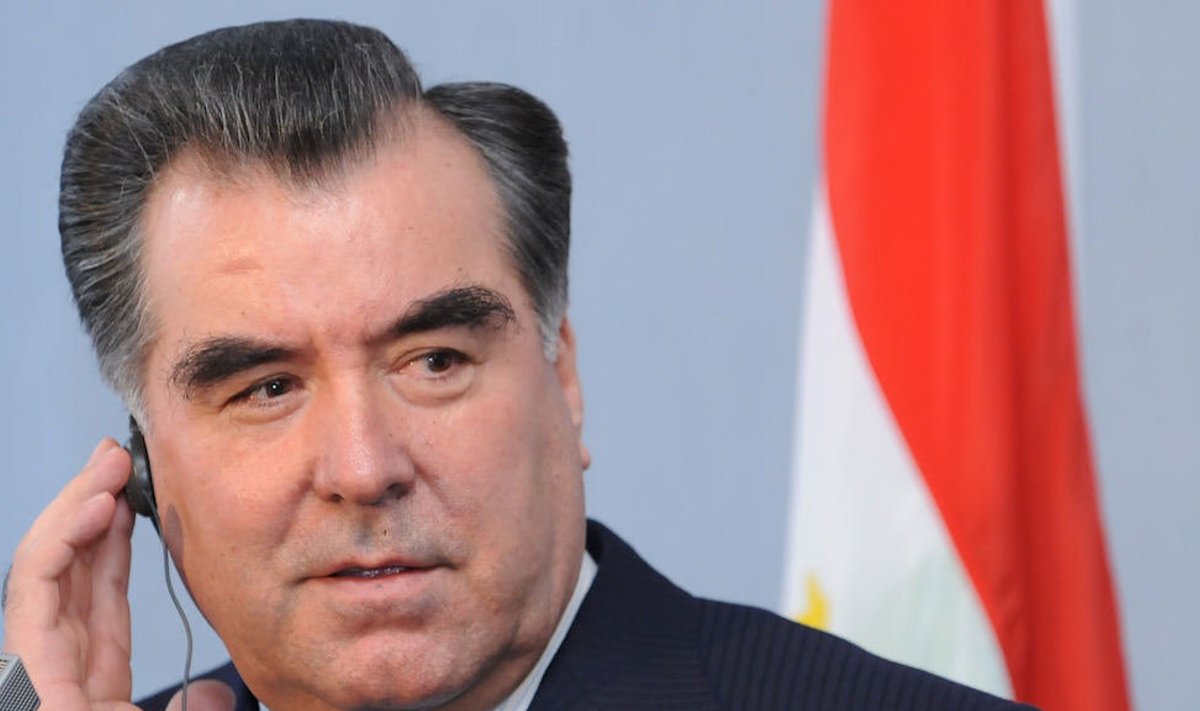 Tadžikistani president Emomali Rakhmon