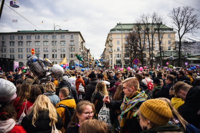 Hall ilm pidutsejaid ei seganud