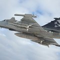 Saab Gripen E - uue põlvkonna hävitaja tõusis Rootsis õhku