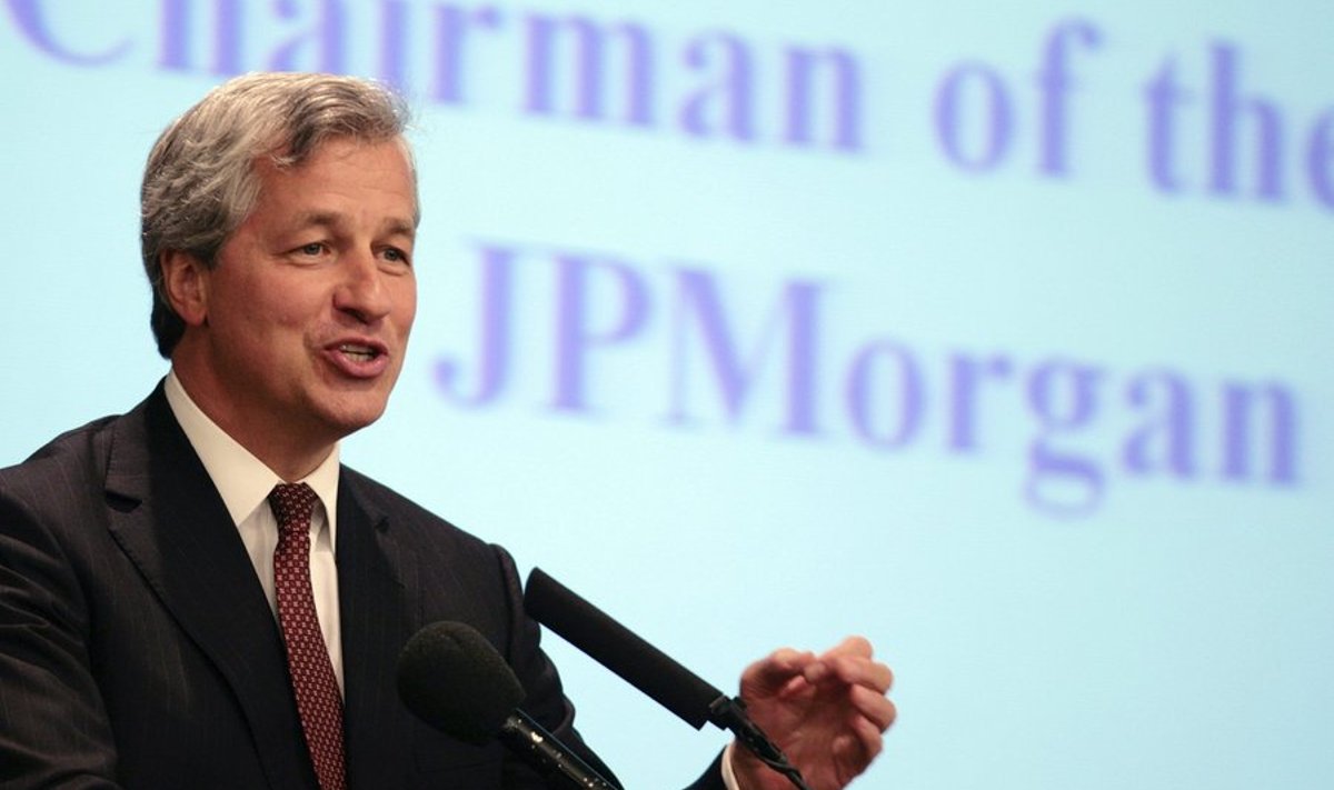 JPMorgan Chase & Co juhi Jamie Dimoni hinnangul võib majanduskeskkond veelgi halveneda, kuid tema pank saab ka sellega hakkama. 