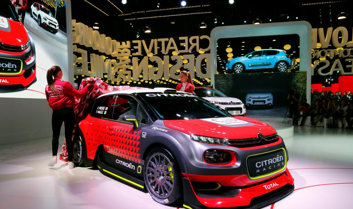 Citroeni järgmise aasta WRC masin.