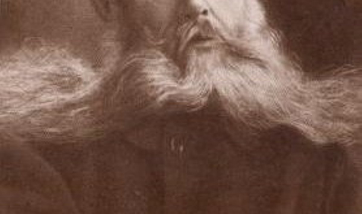 Nõmme rajaja nikolai von Glehn (1841-1923), portreemaal 20. sajandi algusest.
