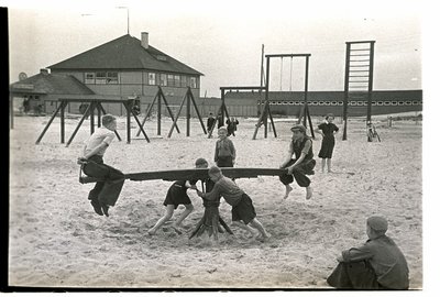 Пляж Строоми в 1938 году