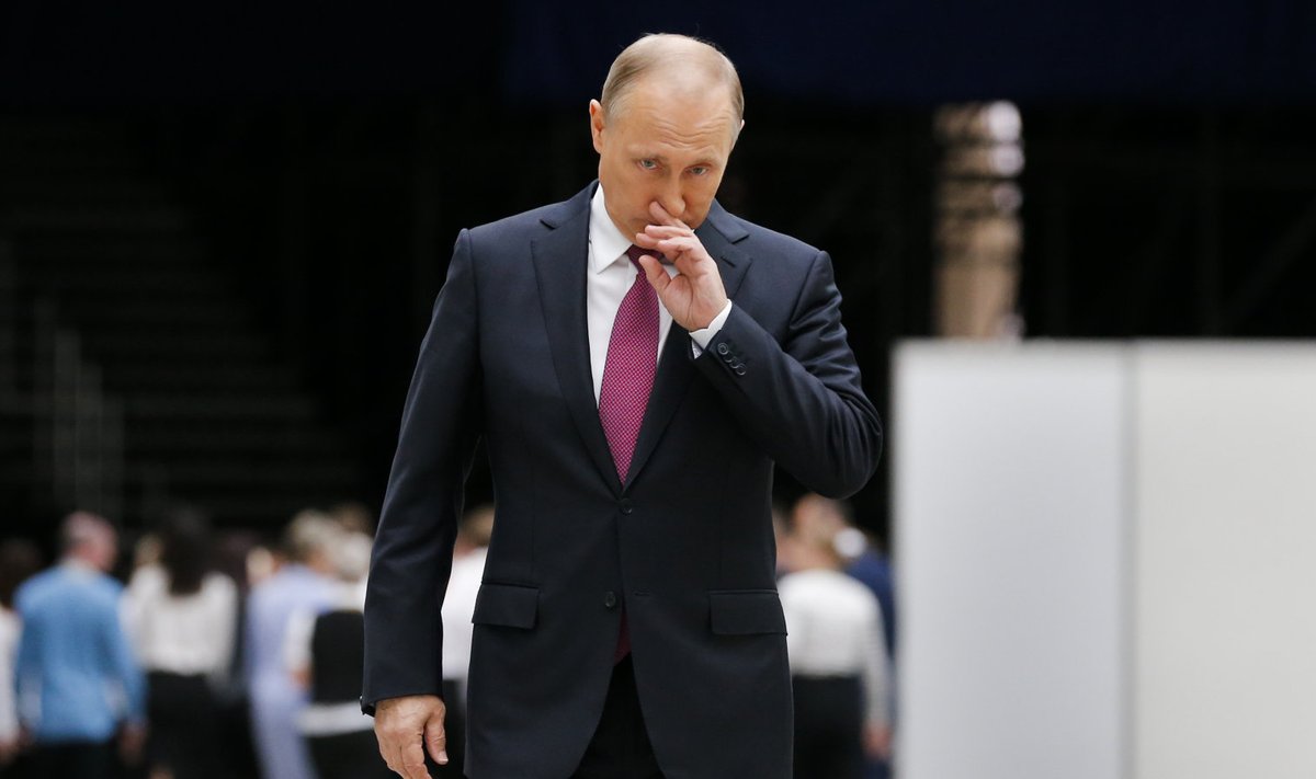 Vladimir Putin pärast otselülitust
