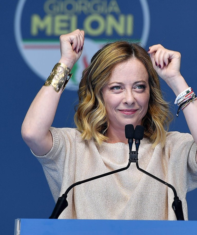 Itaalia peaminister Giorgia Meloni arvatakse olevat eurovalimiste suurimate võitjate seas.