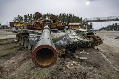 HÄVINUD TANK: Borodjankas.