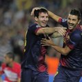 VIDEO: Barcelona sai Hispaania liigas ülisuure võidu, Messi nagu ikka peaosas
