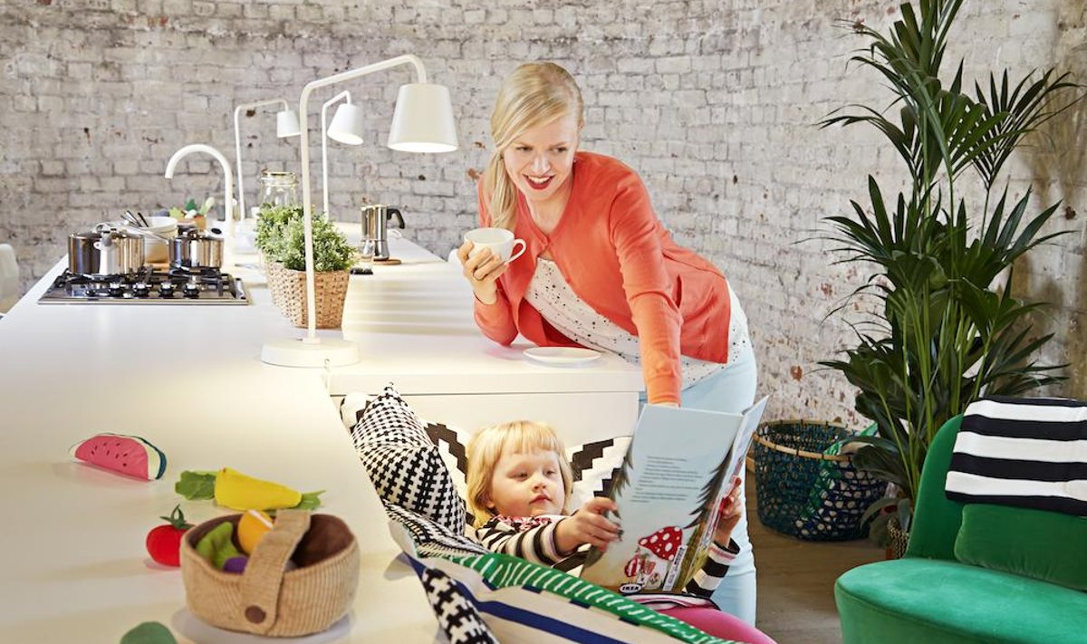 Helsingi disaininädalal loovad lapsed ja IKEA üheskoos inspireeriva köögi