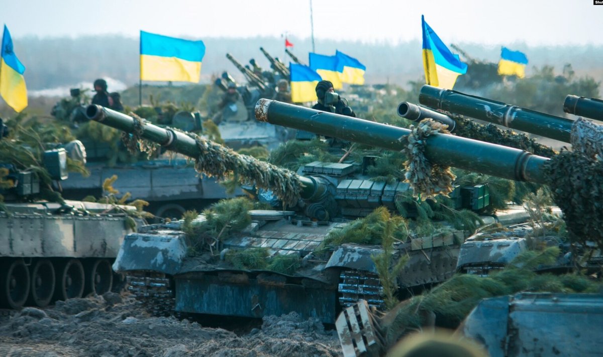 Ukraina tankistid